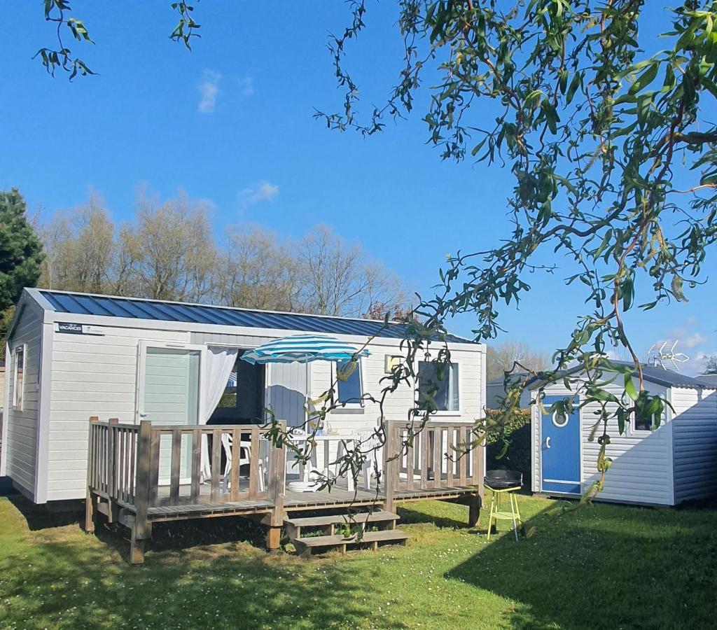 Camping Caravaning Les Cerisiers Berck Sur Mer Verton Esterno foto