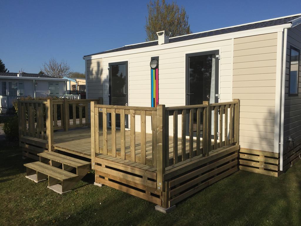 Camping Caravaning Les Cerisiers Berck Sur Mer Verton Esterno foto