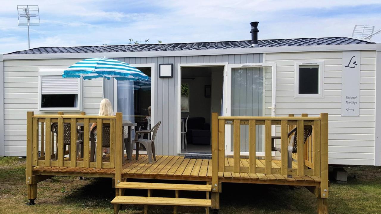 Camping Caravaning Les Cerisiers Berck Sur Mer Verton Esterno foto